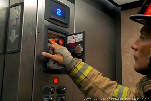 Пожарный лифт. Основные режимы
