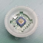 Базовый элемент кнопки вызова, KONE, прозрачный корпус, янтарная подсветка