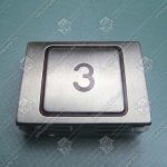 Кнопка вызова/приказа, CANNY, BA510, 3 этаж, прямоугольная