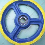 Отводной блок, МЛЗ/КМЗ, 435х3х10, 0411.02.00.005, в сборе с подшипником