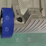 Ступень эскалатора, 9300, 800 мм, алюминий, серая, R76, без демаркаций