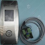 Вызывной пост, KLEEMANN, FTL-101, дисплей GN-DOTS, красный, одна кнопка