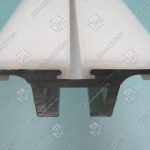 Направляющая поручня эскалатора, OTIS, 506NCE, 35 градусов, L - 1286 мм, изогнутая, возвратный ход, 2 горизонтальные ступени