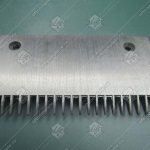 Гребенка входной площадки, SSL, левая, 22 зубца, 200x107 мм, алюминий