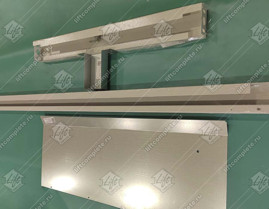 Этажная дверь лифта в сборе, FERMATOR, 700x2000 мм, E30, RAL7035