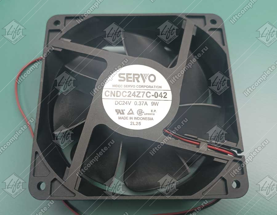 Вентилятор, SERVO, CNDC24Z7C-042, 24VDC, 0,37A, 9W