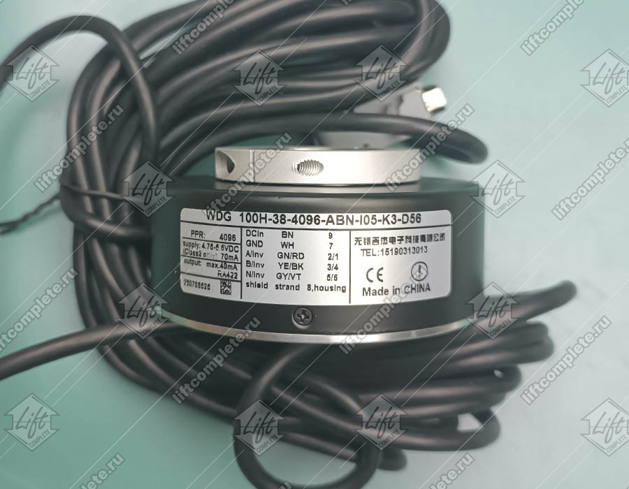 Энкодер, THYSSEN, WDG 100H-38-4096-ABN-I05-K3-D56 (аналог)