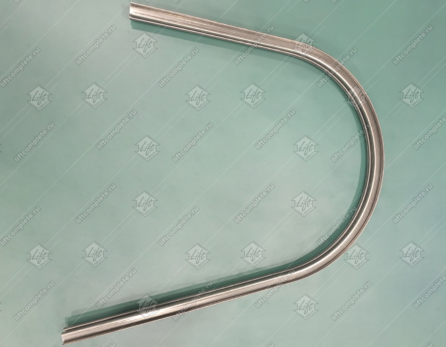 Огибной участок торца балюстрады направляющей поручня, SJEC, L - 2000 мм