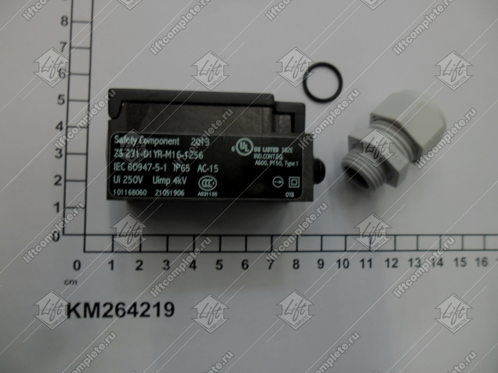 Концевой выключатель, KONE, ZS 231-01YR-M16-1256
