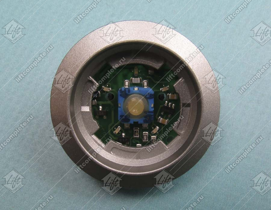 Базовый элемент кнопки вызова, KONE, вверх, без ободка, янтарная подсветка, KM804343G06