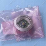 Базовый элемент кнопки приказа, KONE, серый корпус, янтарная подсветка, KM804343G02