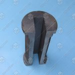 Вкладыш башмака, МЛЗ, В - 21 мм, L - 195 мм, чугун, 291.03.03.004-01