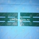 Вкладыш башмака направляющей кабины/противовеса, ETN, книжка, EM 16 PA, для башмака HSM + WSM, 140 x 29,5 x 30 мм