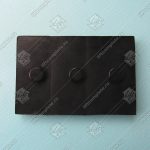 Вкладыш башмака направляющей кабины/противовеса, THYSSEN, 48x24, T-9 мм