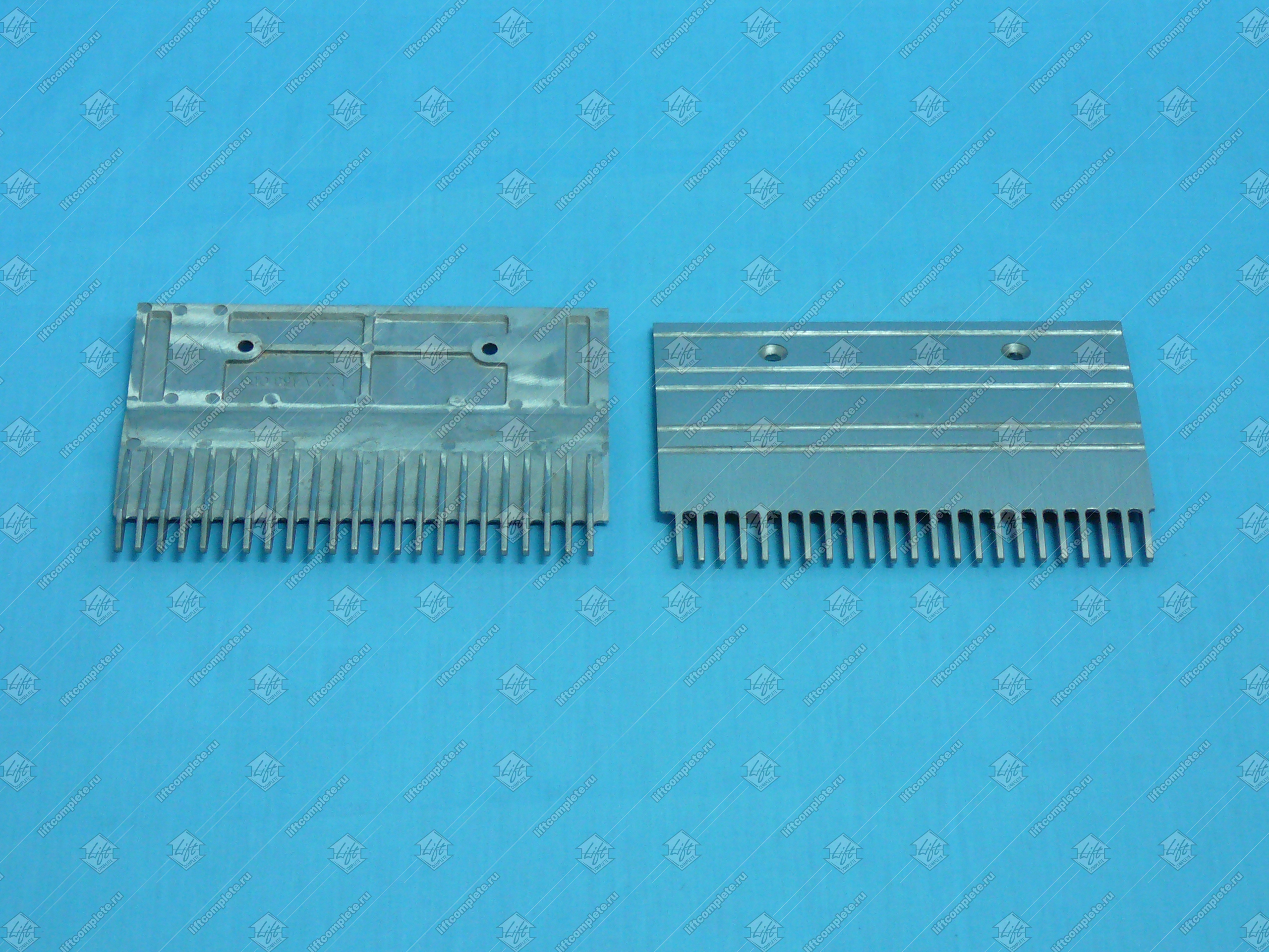 Гребенка входной площадки, OTIS, 506NCE/XO508, левая, 23 зубца, 198x140 мм, алюминий
