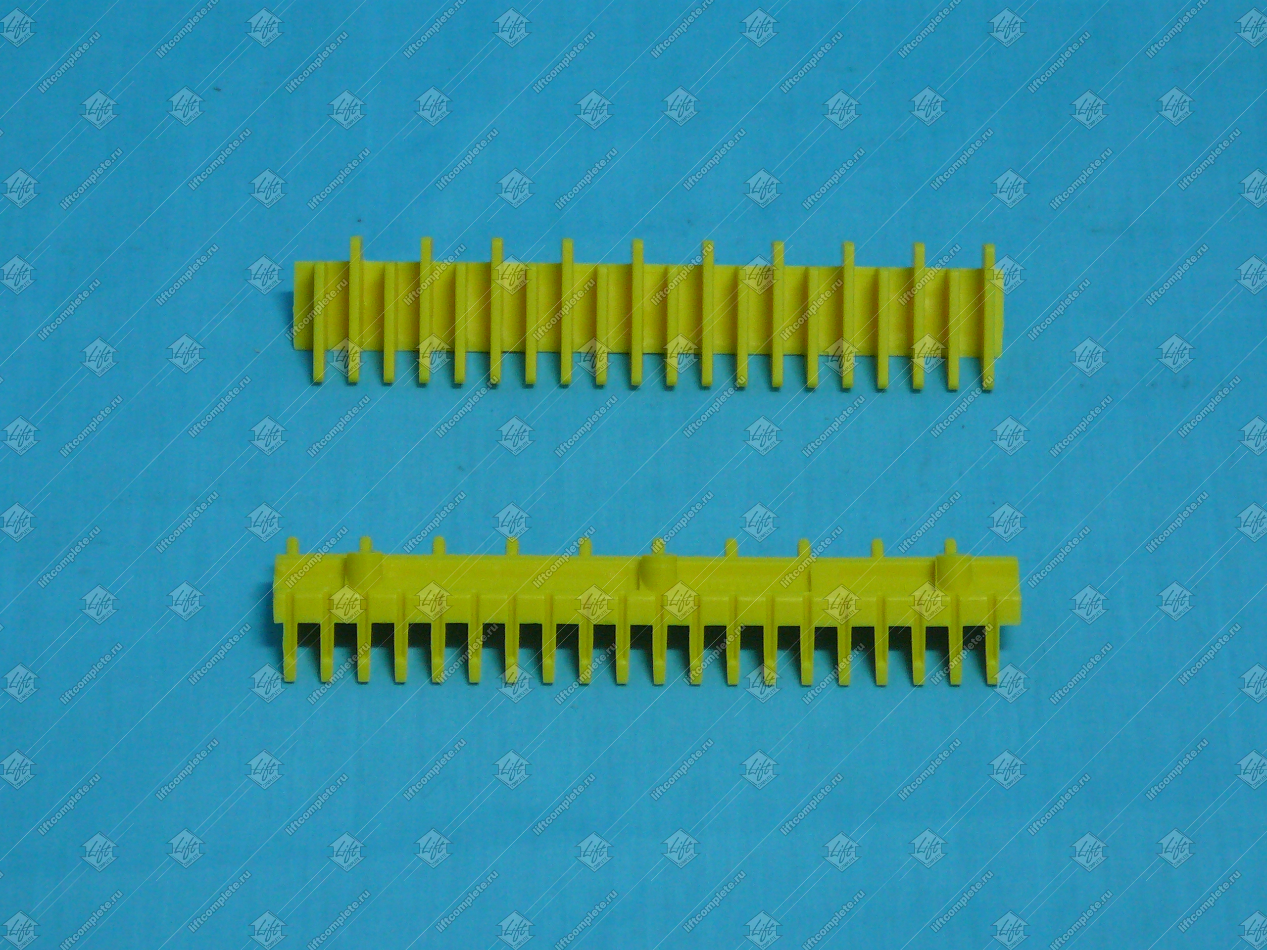 Демаркационная линия (фронтальная) OTIS 506 NCE, желтая, L=171мм; 20 зубцов