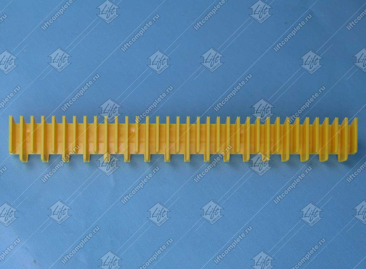 Демаркационная линия, SIGMA/LG, желтая, L=316мм, 35 зубцов, центральная