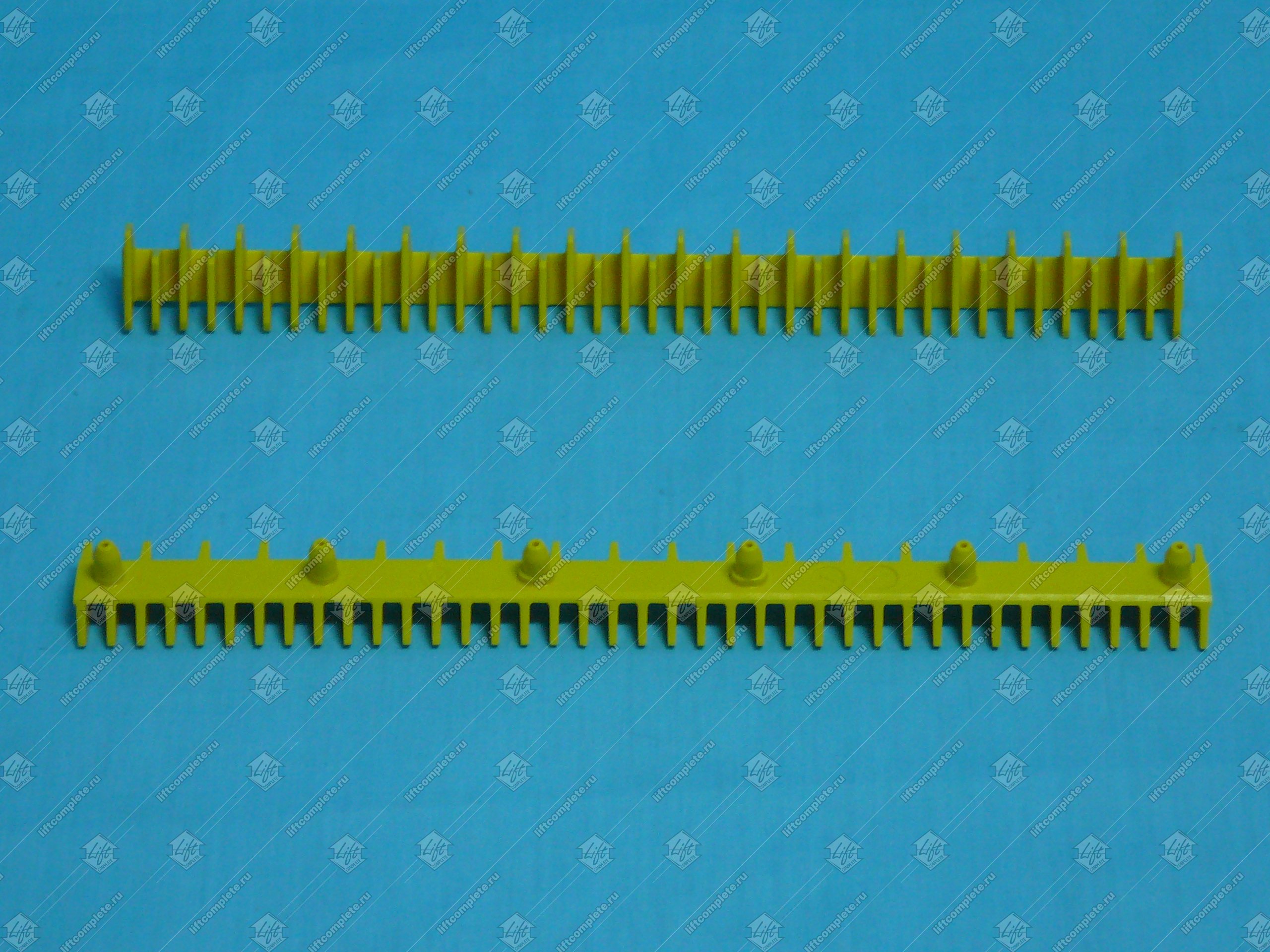 Демаркационная линия (фронтальная) THYSSEN Velino, желтая, 39 зубцов, L=324мм