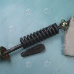 Канатная тяга противовеса (подвеска) в сборе, КМЗ, D - 12 мм, L - 550 мм, 400А.24.02.001К-01