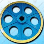 Канатоведущий шкив (КВШ), МЛЗ, 950х4х15, 348.02.00.001А-01