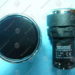 Кнопка нажимная моноблочная (1НО), EMAS, черная, MB100, d=22