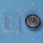 Кнопка вызова/приказа, KLEEMANN, 3 этаж FMR BS синяя подсветка, с кодом Брайля