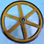 Колесо привода поручня эскалатора, BLT, D - 587 мм, d - 45 мм, W - 30 мм