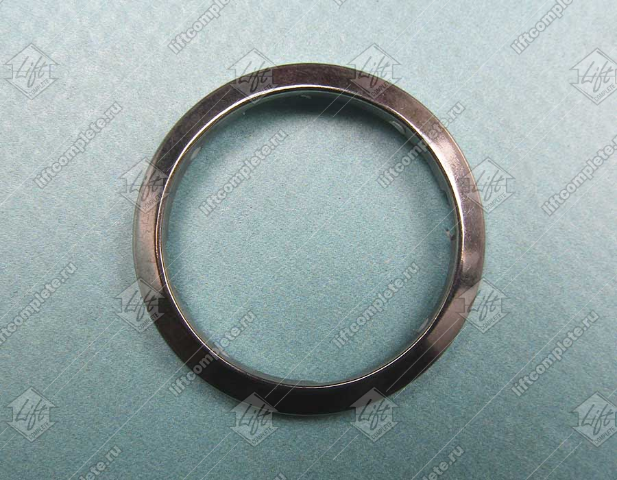 Металлическое кольцо кнопки, KONE, D-35 мм, d-28 мм, h-3 мм, глянцевая поверхность