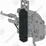 Отводка привода ДК, SEMATIC, правая, EN 81, IP54, 185 мм, K2-4-6Z.