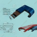 Поручень эскалатора, SDS, Semperit (Австрия), D1-80 мм, d-39 мм, H-28,5 мм, чёрный