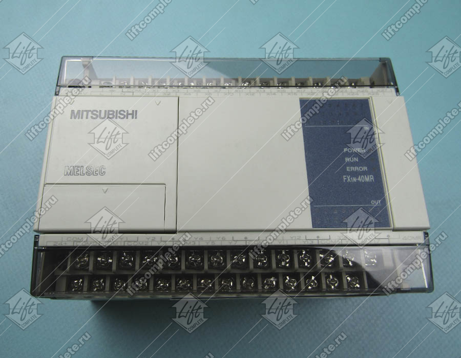 Программируемый контроллер, MITSUBISHI, FX1N-40MR-001, 40 входов/выходов, без программы