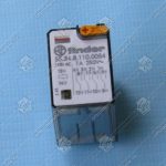 Реле промежуточное, FINDER, 55.34.8.110.0054, 110В