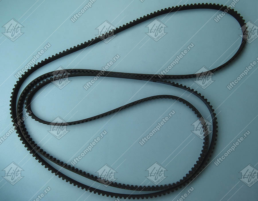Ремень привода ДК, FERMATOR, зубчатый, замкнутый, 450 мм, H - 10 мм, шаг - 5 мм