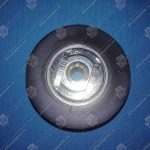 Подвесной ролик створок, SODIMAS, D-52 мм, H-16 мм, d-8 мм, пластиковый