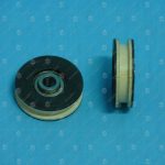 Ролик каретки, OTIS, PAX, AT120, D - 55 мм, d - 10 мм, H - 16 мм, h - 8 мм, с втулкой, FAA5394A50 (Китай)