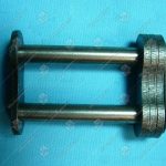 Соединительное звено, двухрядной цепи привода поручня эскалатора, шаг - 31,75 мм, тип B