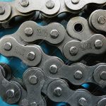 Цепь привода поручня эскалатора, однорядная, шаг - 19,05 мм, тип A