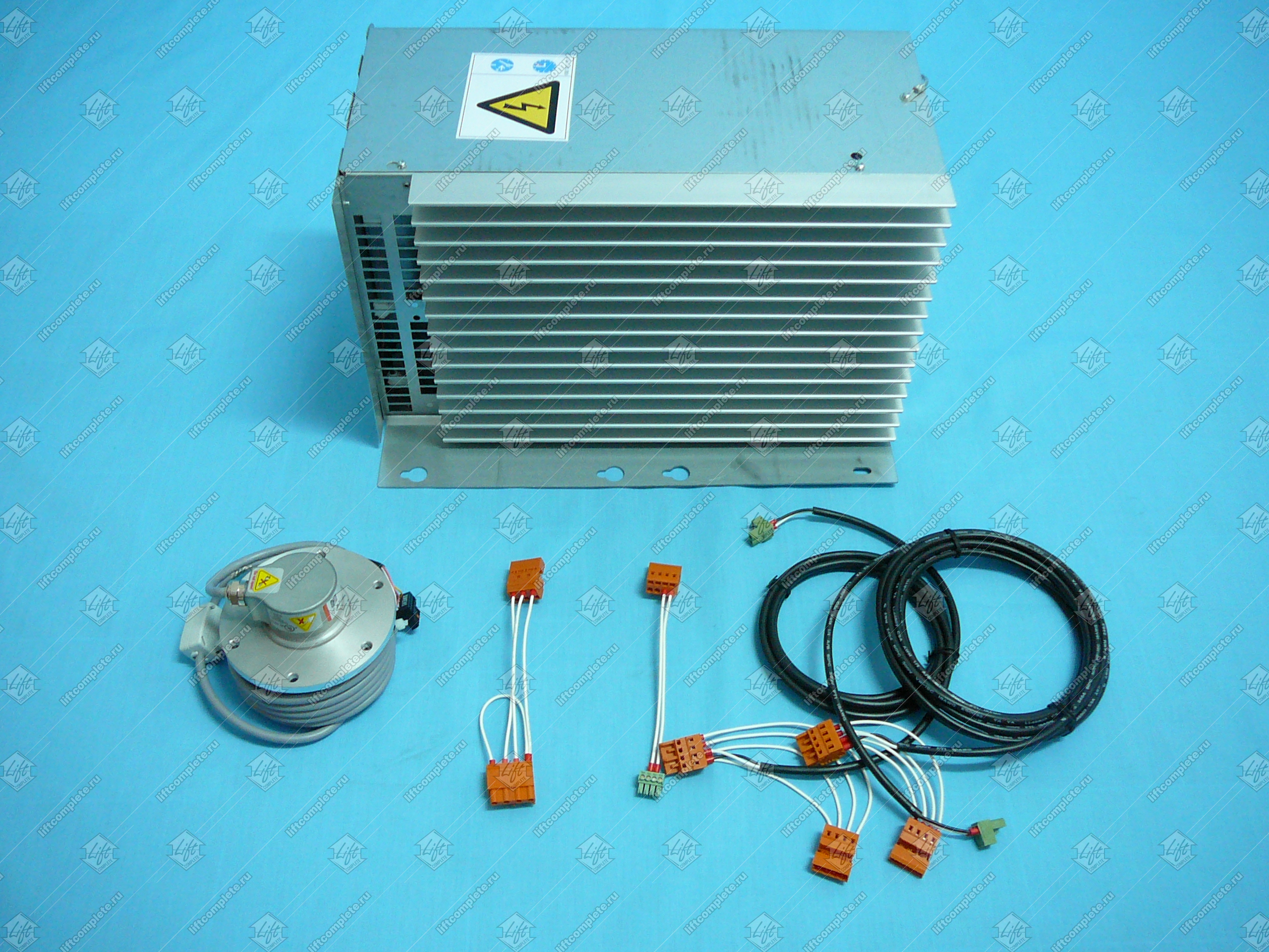 Частотный преобразователь, KONE, KDL16L, 14 Ампер, (модернизация для V3F16L) с энкодером и кабелем